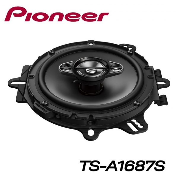 Pioneer TS-A1687S - Altavoces coaxiales de 4 vías de 6.5 pulgadas