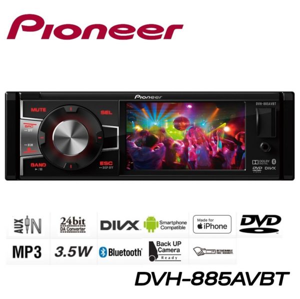 B-T～PICTURE PRODUCT DVD-BOX Receptor DVD con Pantalla TFT de Color de 3,5″ - PROTEC Panama