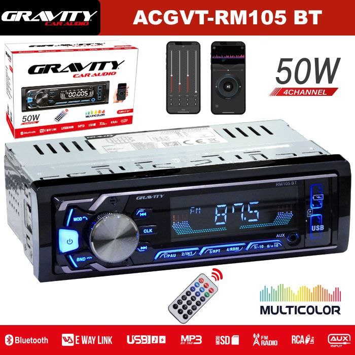 RADIO SENCILLO 1DIN GRAVITY / ACVG-TM105 BT - PROTEC Panama RADIO SENCILLO 1DIN GRAVITY / ACVG-TM105 BT - PROTEC Panama